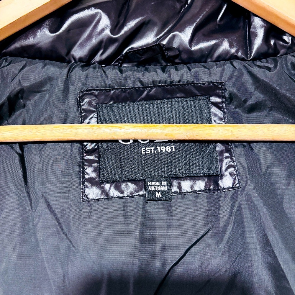 BENCH Kara Black Shinny Puffer Coat - Picture 14 of 14